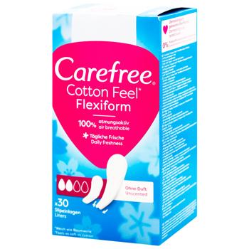 Carefree Flexiform Daily Pads 30pcs - buy, prices for MegaMarket - photo 2
