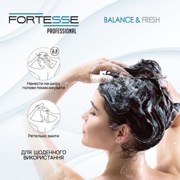 Fortesse Pro Balance Shampoo 400ml - buy, prices for COSMOS - photo 4