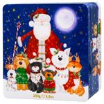 Farmhouse Biscuits Santa, Cat & Dog Oatmeal Cookies with Cranberries and White Chocolate Chips 250g