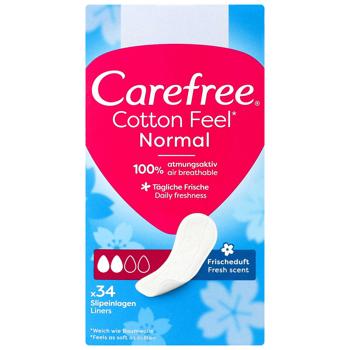 Carefree Cotton Feel Fresh Daily Pads 34pcs - buy, prices for COSMOS - photo 2