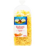 Макаронные изделия Babuni Premium вермишель яичная 500г