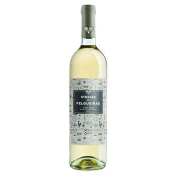 Вино Vinhas de Felgueiras Vinho Verde DOC белое полусухое 10% 0,75л - купить, цены на Таврия В - фото 1