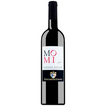 Вино Guicciardini Strozzi Momi Maremma Toscana Rosso червоне сухе 13,5% 0,75л