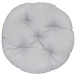 Provence Super Round Gray Chair Cushion 40cm