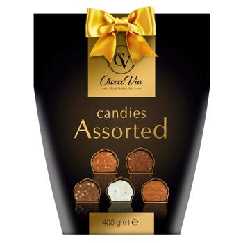 Конфеты Chocco Via Ассорти 400г
