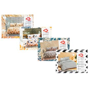 Комплект постільної білизни Lorine Home Fashions бавовна в асортименті - купити, ціни на Cупермаркет "Харків" - фото 1