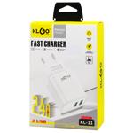 USB Fast Charger 8*4*2.8cm KC-11-17488-12