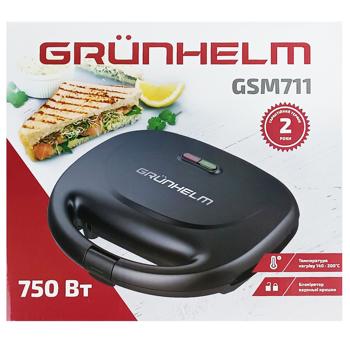 Grunhelm Sandwich Maker 750W GSM711 - buy, prices for - photo 4