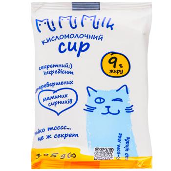Сир кисломолочний МіМіМілк 9% 185г - купити, ціни на ЕКО Маркет - фото 1