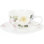 Flowers Porcelain Cup with Saucer 200ml