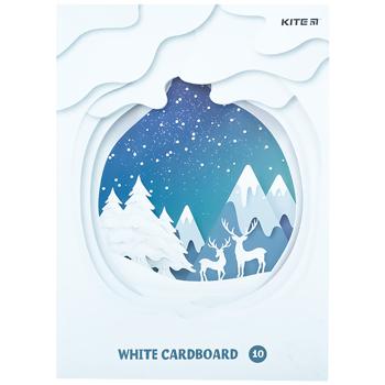 Kite K21-1254 А4 White One-sided Cardboard 10sheets Folder - buy, prices for COSMOS - photo 3