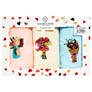 Colorful Home Microfiber Towel 25*50cm 3pcs - buy, prices for Vostorg - photo 5