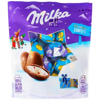 Шоколад молочний Milka у формі яйця 86г