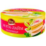 Торт Київ БКК М'ята-лайм з ароматом полуниці 400г