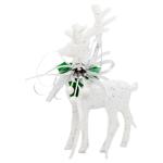 White Deer Decoration 14.5*8.5*4cm YE702W