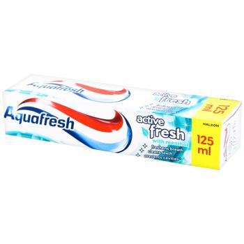 Зубна паста Aquafresh Activ Fresh with Mentol 125мл - купити, ціни на КОСМОС - фото 4