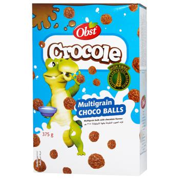 Мультизернові кульки OBST із шок. смаком 375 г (Польща) - купити, ціни на КОСМОС - фото 1