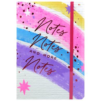 Книжка записна Buromax Neon рожева А5 96 аркушів