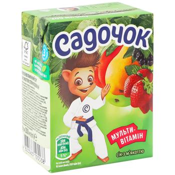 Сік Садочок Мультивітамінний 0,2л - купити, ціни на КОСМОС - фото 6