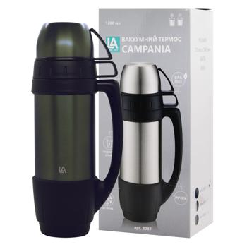 Line Art Campania Graphite Thermos 1200ml - buy, prices for MegaMarket - photo 1