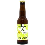 Beer Brater lime 4.2% 330g glass bottle Ukraine