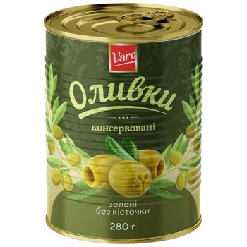 Varo Pitted Olives 280g