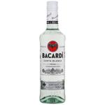 Bacardi Carta Blanca White Rum 40% 0.5l