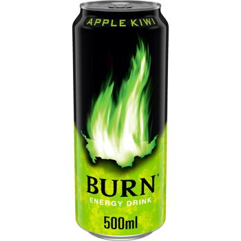 Burn Apple Kiwi Energy Drink 0.5l