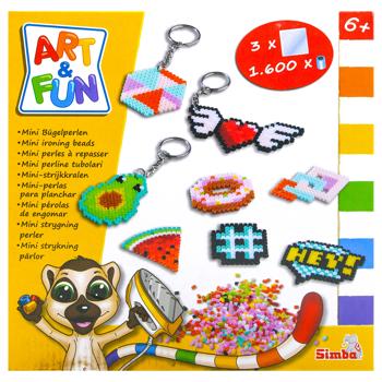 Simba Toys Mini Keychains Thermomosaic 1600 elements 3 stencils - buy, prices for MegaMarket - photo 2