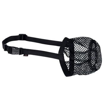 Trixie Polyester Mesh Muzzle L 30x22-52cm Black - buy, prices for - photo 1