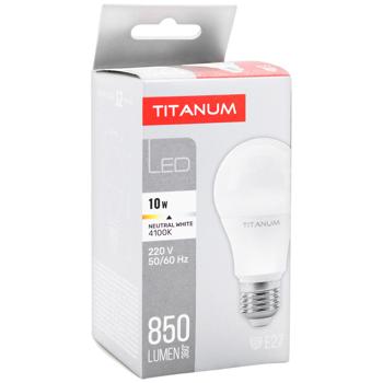 Titanum LED Lamp A60 10W E27 4100K - buy, prices for COSMOS - photo 3