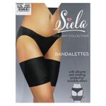 Бандалетки жіночі Siela гладкі S Nero