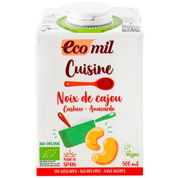 Сливки растительные Eco Mil с кешью органические 0,5л - купить, цены на WINETIME - фото 2