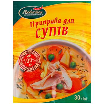 Приправа ЛЮБИСТОК для супу / 30г - buy, prices for Torba - photo 1