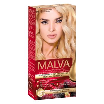 MALVA Color Revive № 011 Radiant Blonde Permanent Cream Hair Dye