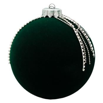 Christmas Ball with Rhinestones 100mm - buy, prices for - photo 6