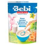 Bebi Premium Milk Buckwheat Porridge with Apple and Apricot 200g
