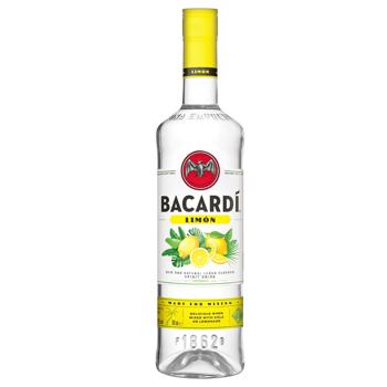 Напій спиртний Bacardi Limon на основі рому зі смаком лимону 27% 0,7л