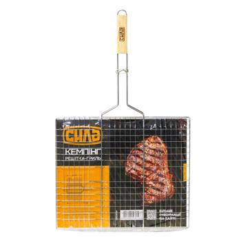 Решетка-гриль Сила Привычки плоская 70*45*36см - купить, цены на МегаМаркет - фото 1