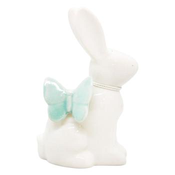 Декоративна фігурка Великодній Зайчик з метеликом 10см - купити, ціни на МегаМаркет - фото 2