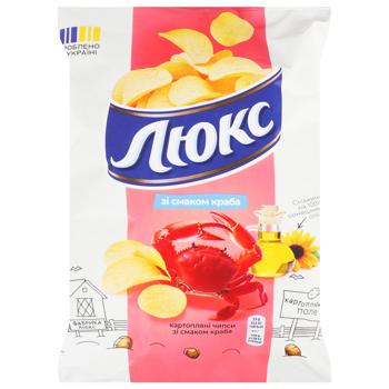 Lux Chips with Crab Flavored 125g - buy, prices for - photo 3