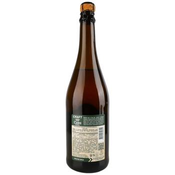 Сидр Cidre Royal Яблочный крафтовый полусухой 5% 0,7л - купить, цены на NOVUS - фото 2