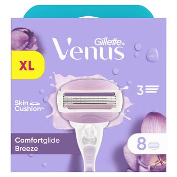 Касети змінні Gillette Venus Comfortglide Breeze 8шт - купити, ціни на ULTRAMARKET - фото 2