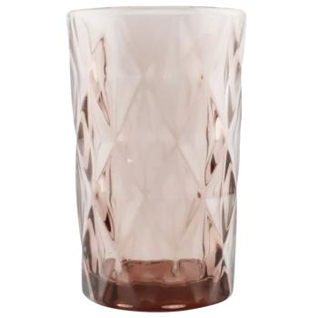 Versailles Quartz Pink Tall Glass 350ml