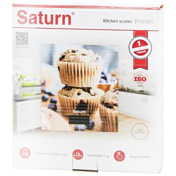 Saturn Kitchen Scales ST-KS7831 - buy, prices for Auchan - photo 1