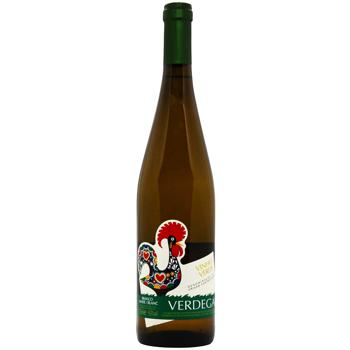 Verdegar Vinya Verde Bran White Semi-Dry Wine 9.5% 0.75l - buy, prices for Auchan - photo 1