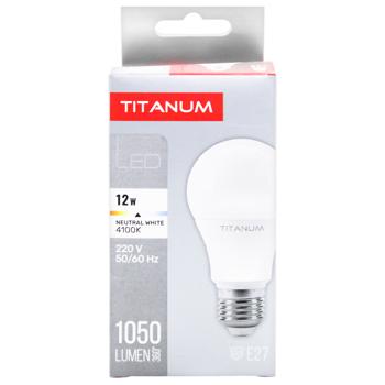 Titanum LED Lamp A60 12W E27 4100K - buy, prices for COSMOS - photo 3