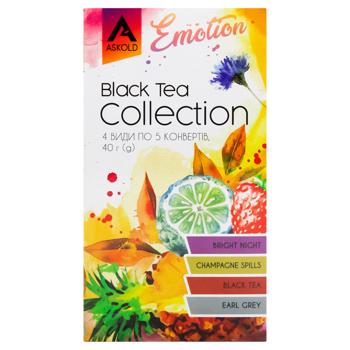 Чай черный Askold Black Tea Collection ассорти 20шт*2г - купить, цены на - фото 2