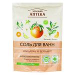 Green Pharmacy Sea salet for bath tangerine and bergamot 500g