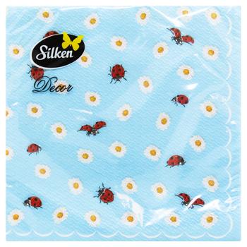 Серветки столові Silken Сонячний день 16шт*2шар 33*33см